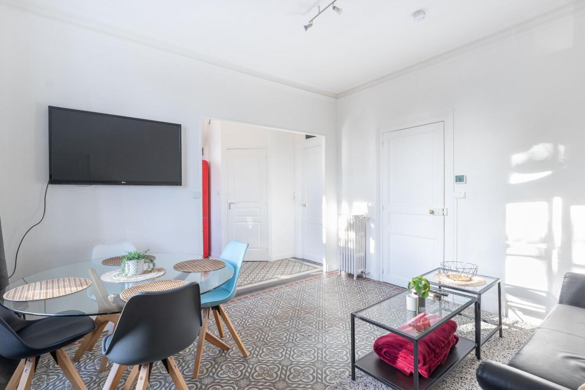 Cosy 3 room flat in a residential district of Mâcon Extérieur photo
