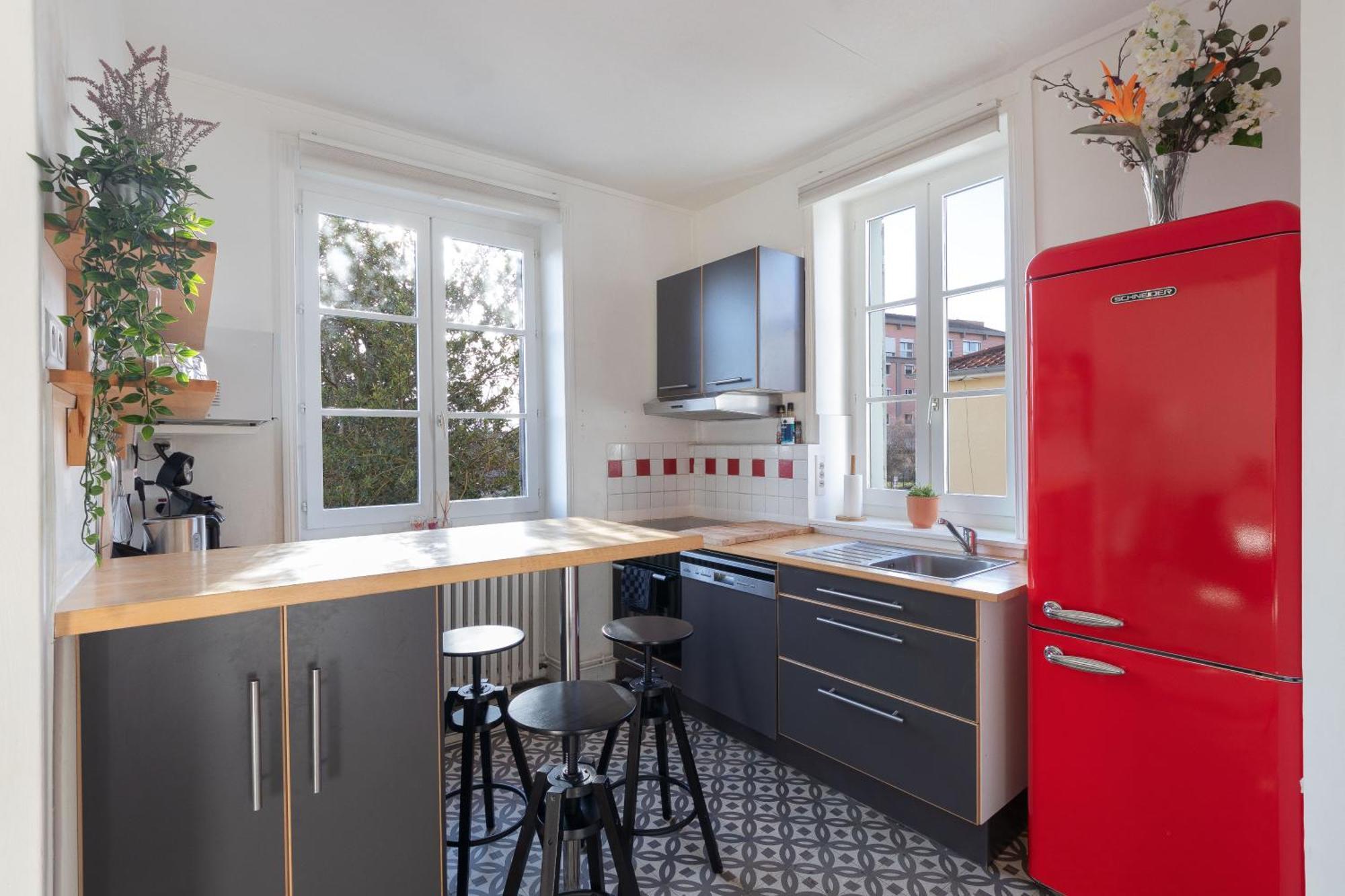 Cosy 3 room flat in a residential district of Mâcon Extérieur photo
