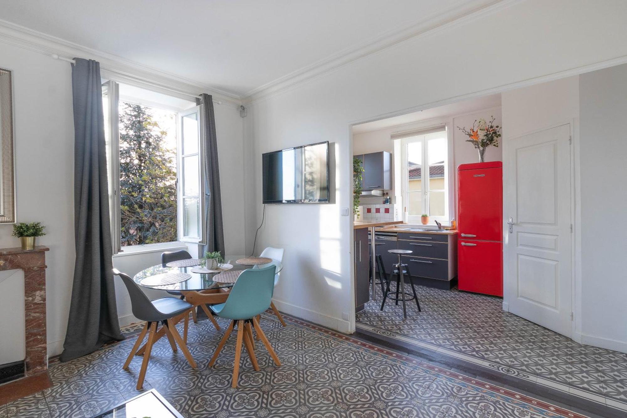 Cosy 3 room flat in a residential district of Mâcon Extérieur photo